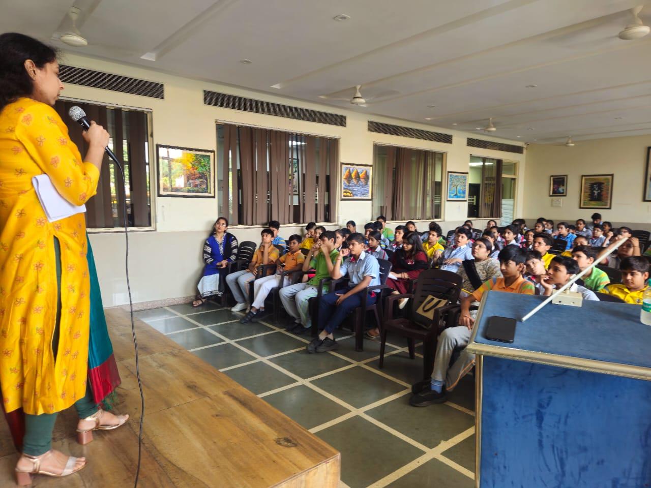 Eco Waste Management program at GD Goenka schools by GoSharpener