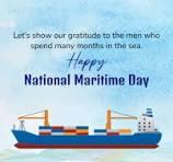 Get National Maritime Day Images and Poster from Brands.live